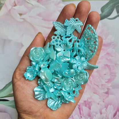 Pearlish Beads Soup - Sky Blue