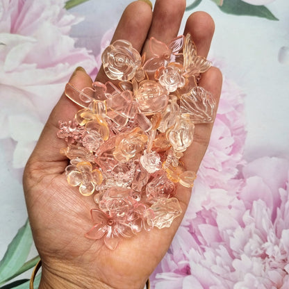 Shaded Beads Soup - Baby Pink