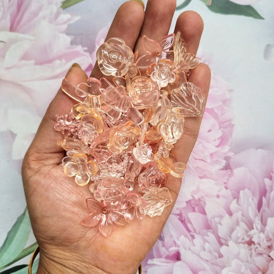 Shaded Beads Soup - Baby Pink