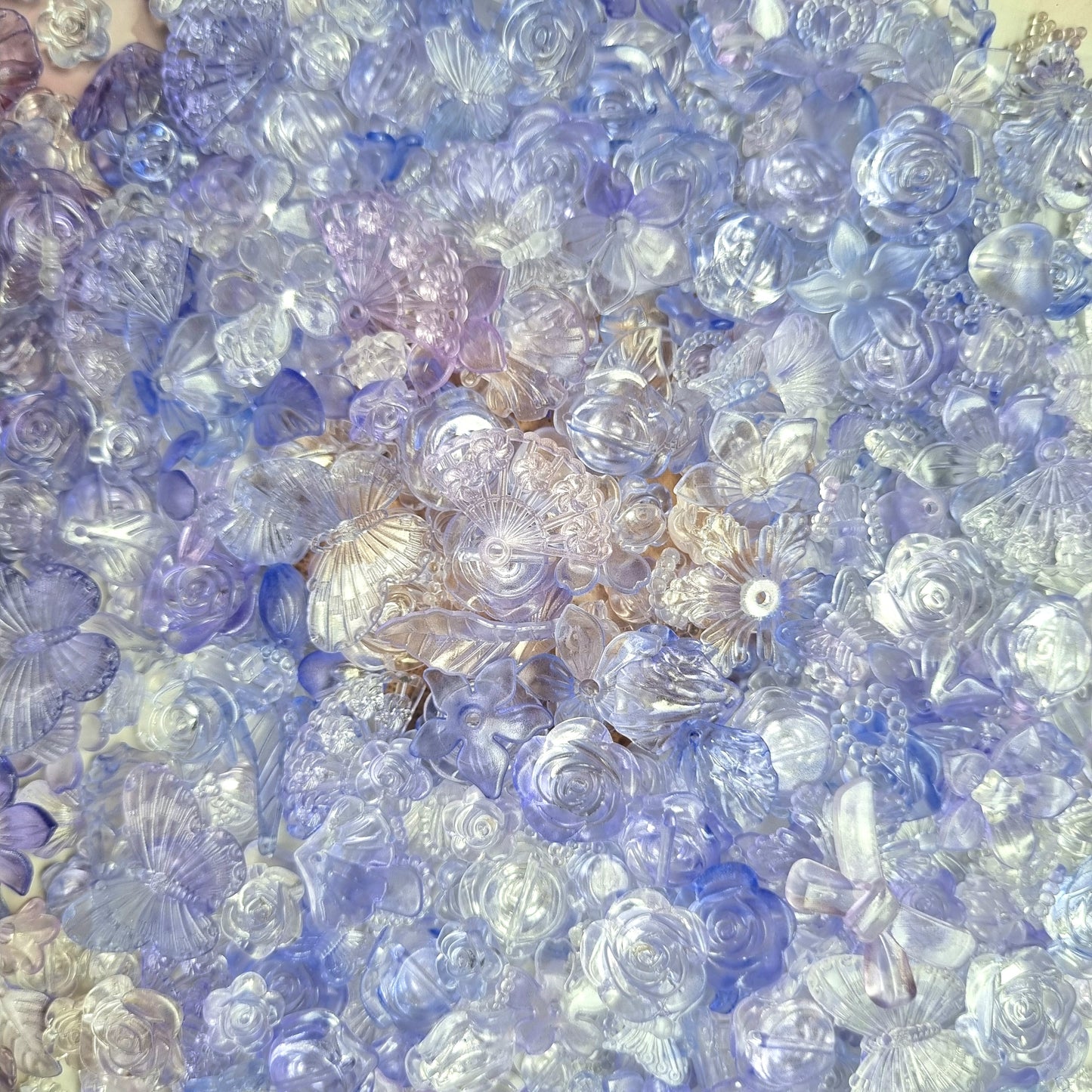 Shaded Beads Soup - Blue Purple