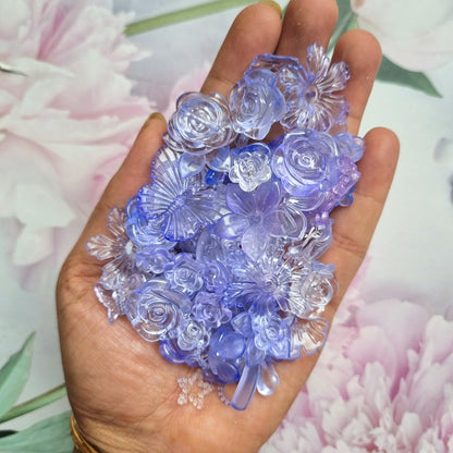 Shaded Beads Soup - Blue Purple