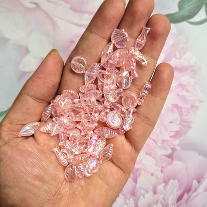 Acrylic Sea Creature Mix Beads