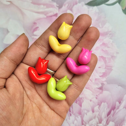 Premium Acrylic Tulip Beads