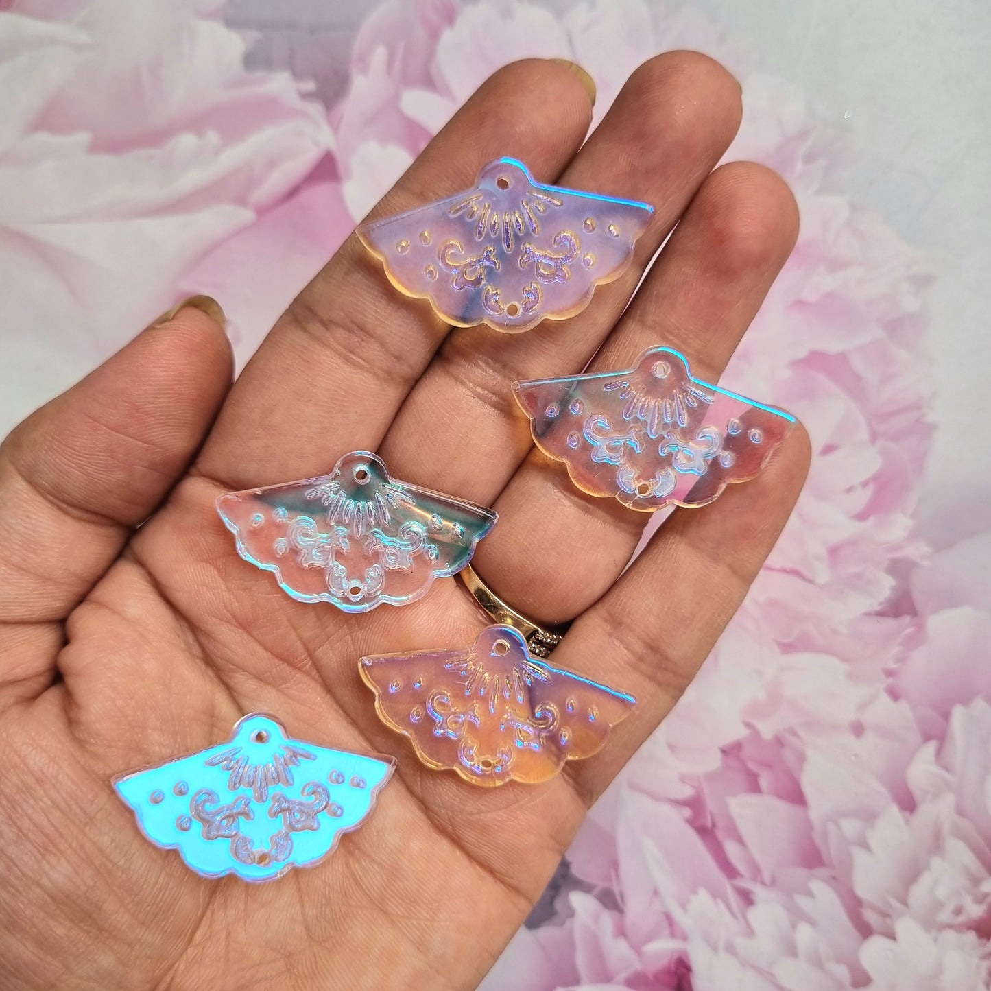 Glass Beads - Japanese Fan