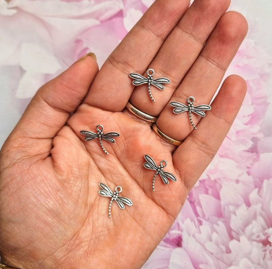 Metal Charms - Dragon Fly