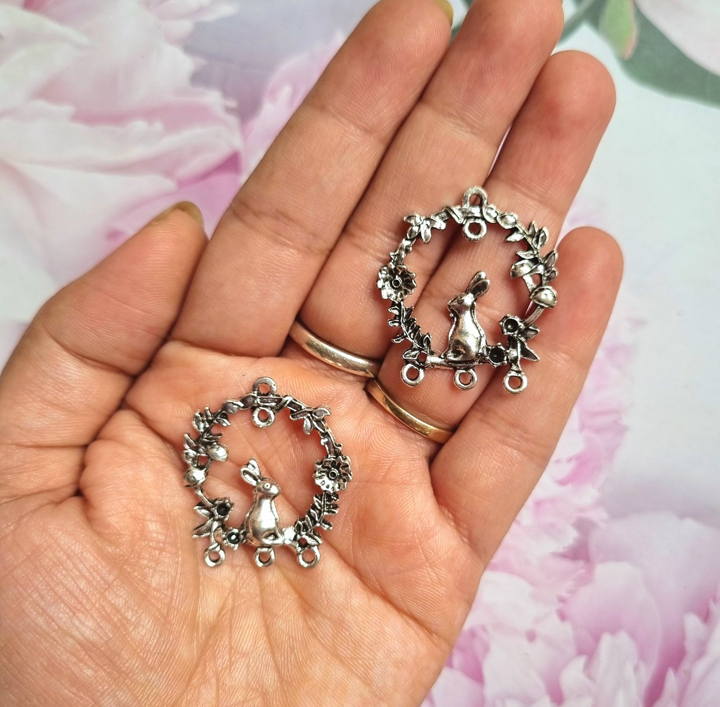 Metal Charms - Rabbit