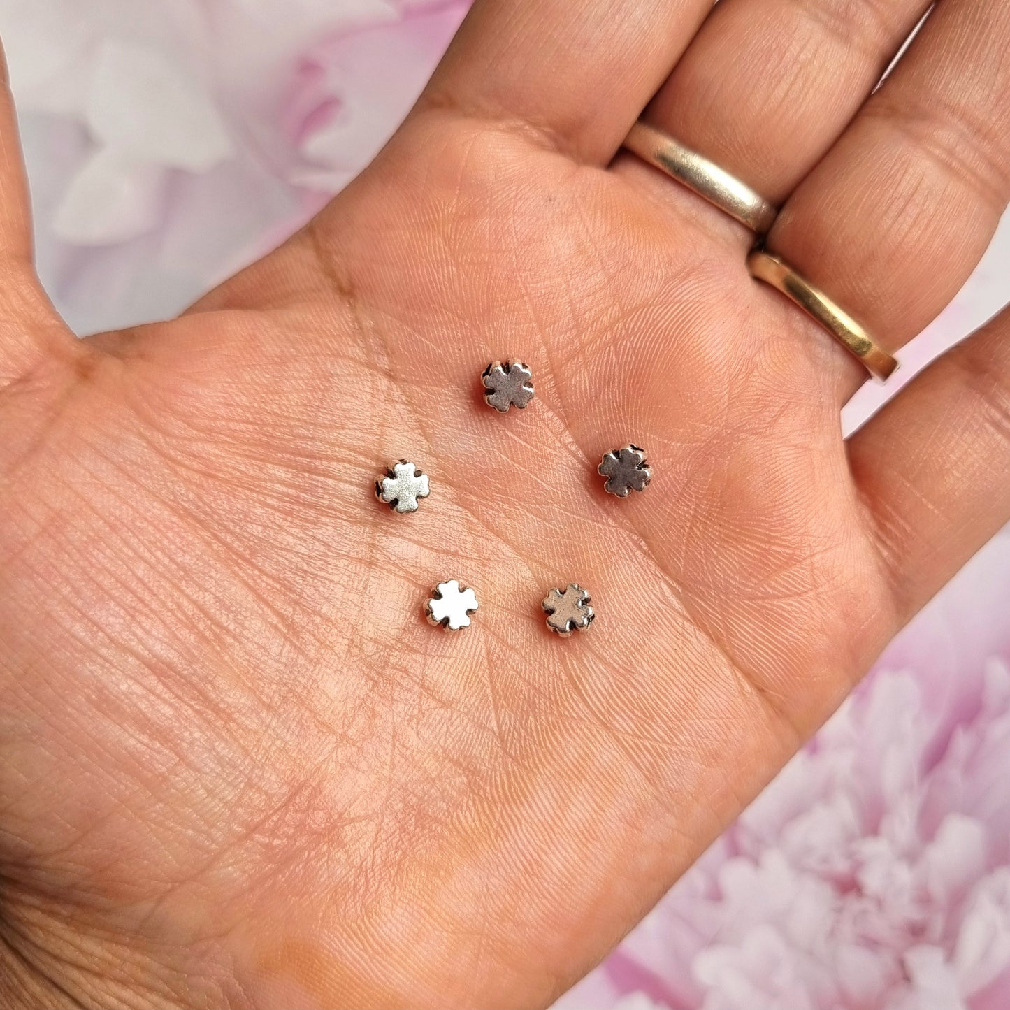 Metal Charms - Flowers