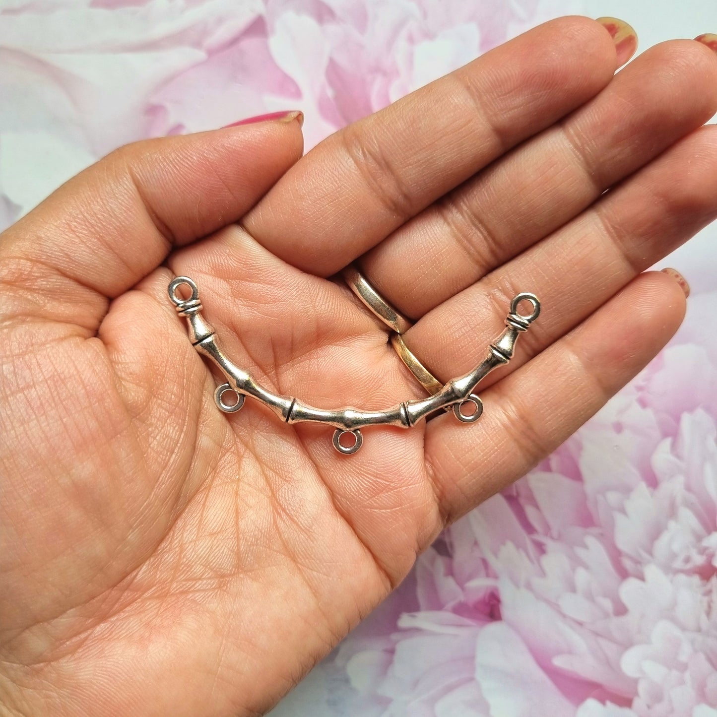 Metal Pendent - Bamboo