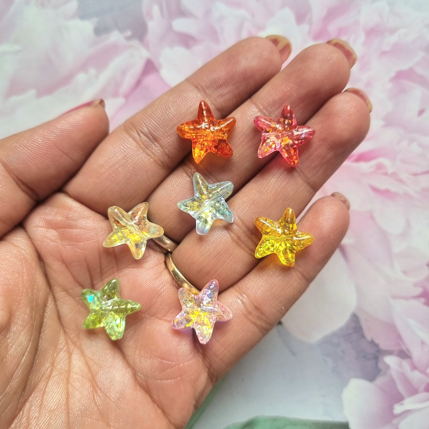 Glass Beads - Starfish