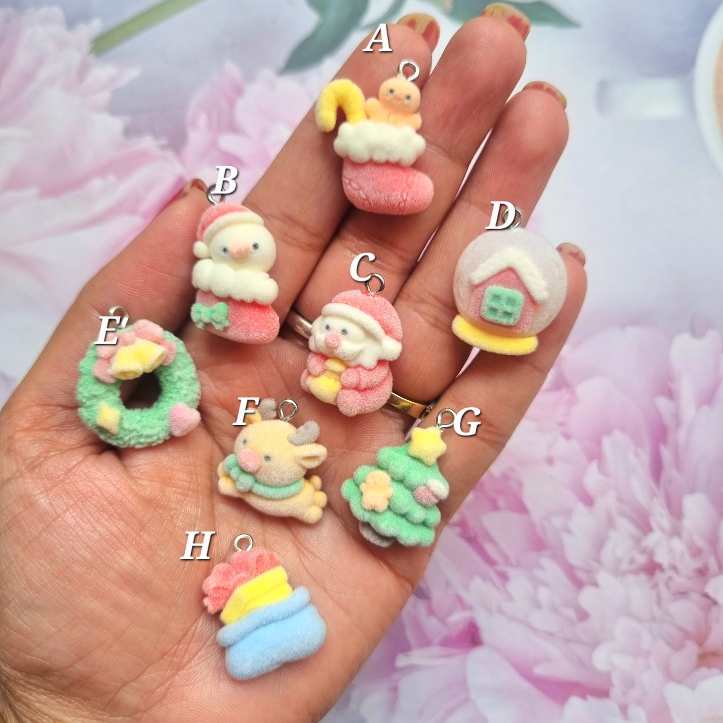 Resin Charms - Christmas