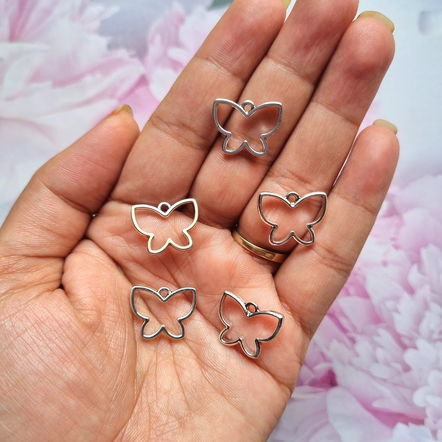 Metal Charms - Butterfly