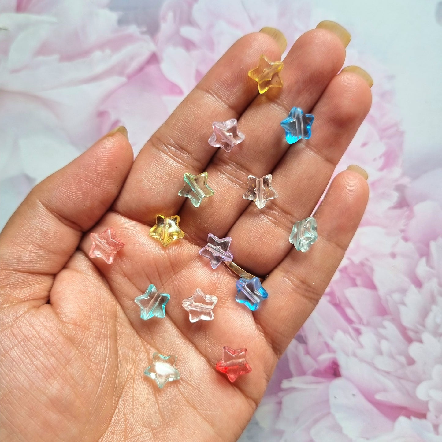 Acrylic Star Beads