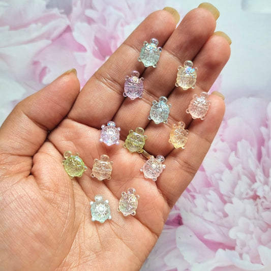 Acrylic Turtle Beads