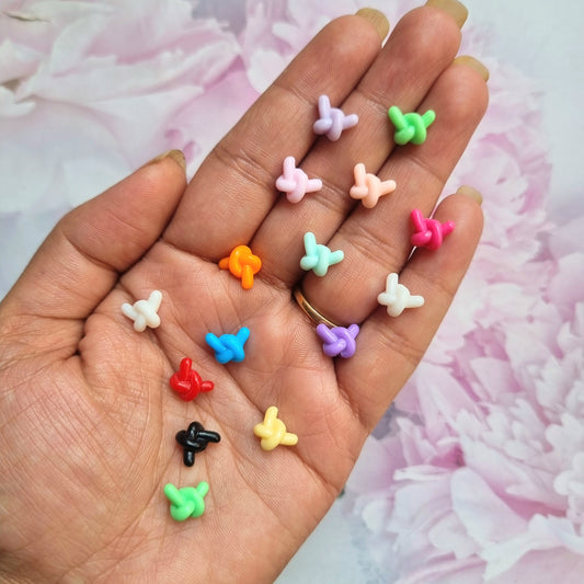 Acrylic Knot Beads