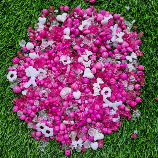 Beads Soup - Hot Pink
