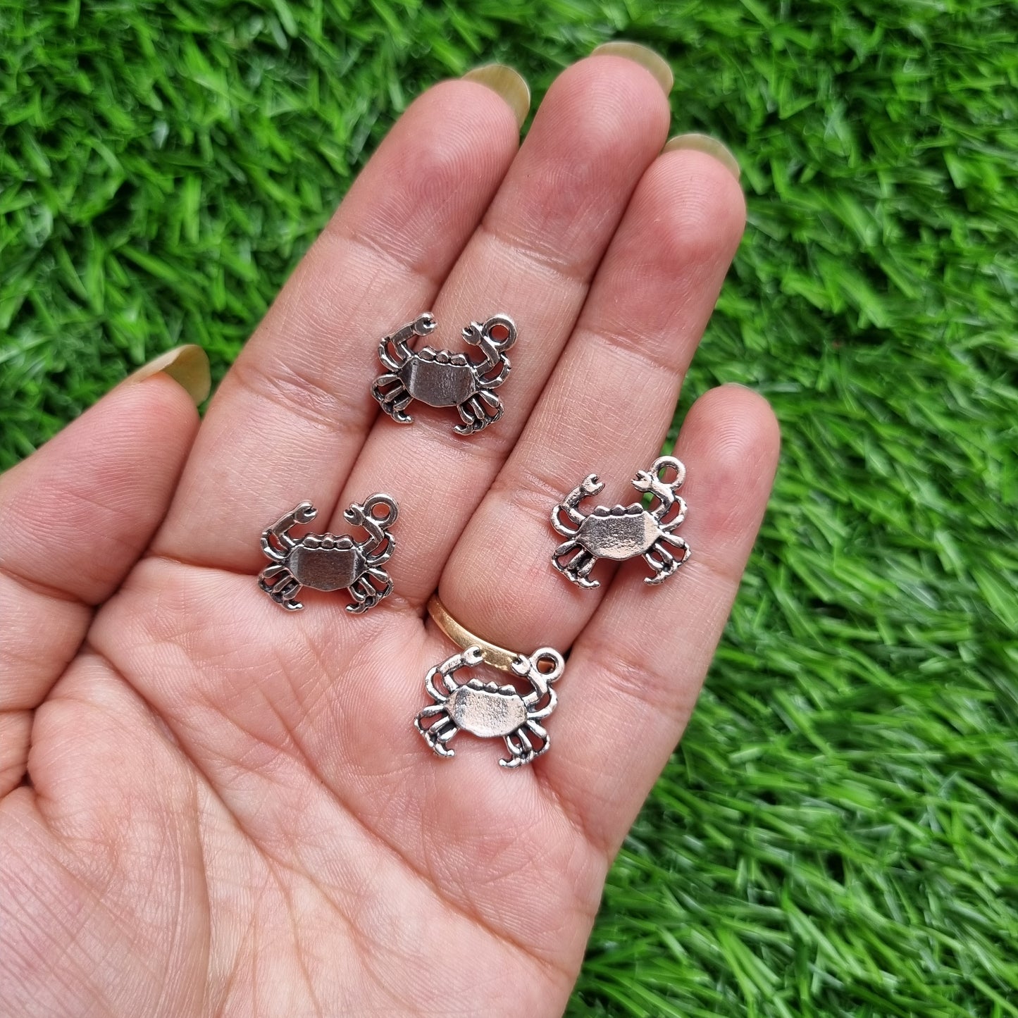 Metal Charms - Crab