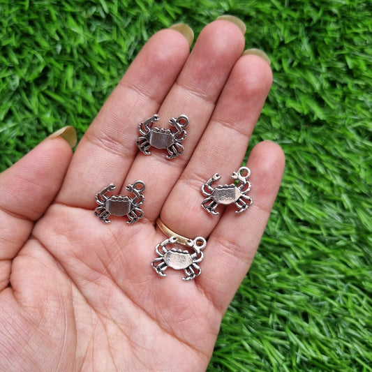 Metal Charms - Crab