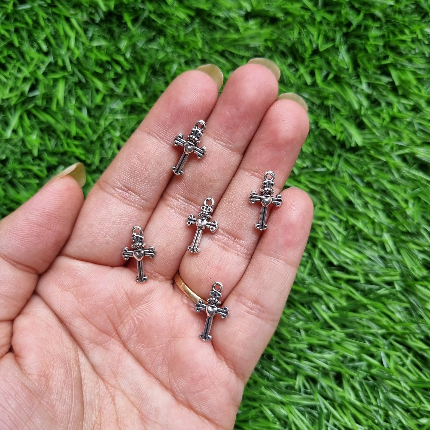Metal Charm - Cross