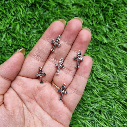 Metal Charm - Cross
