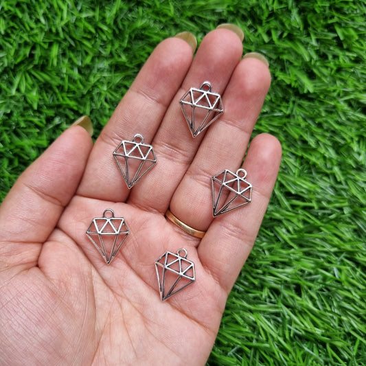 Metal Charms - Diamond