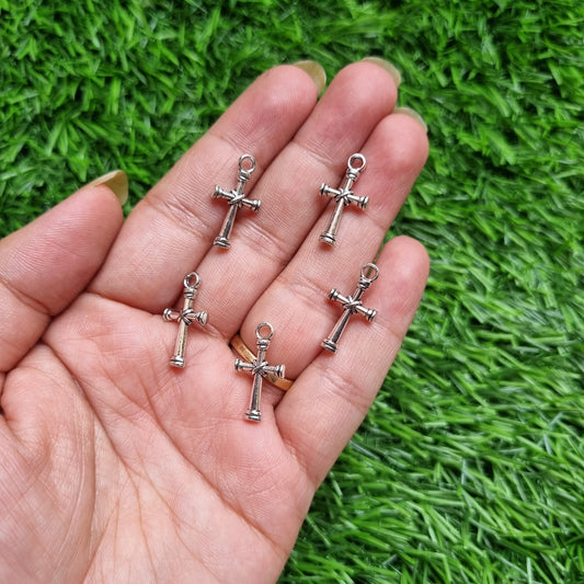 Metal Charm - Cross
