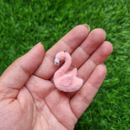 Flocky Flamingo Charm
