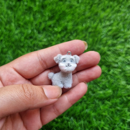 Flocky Dog Charm