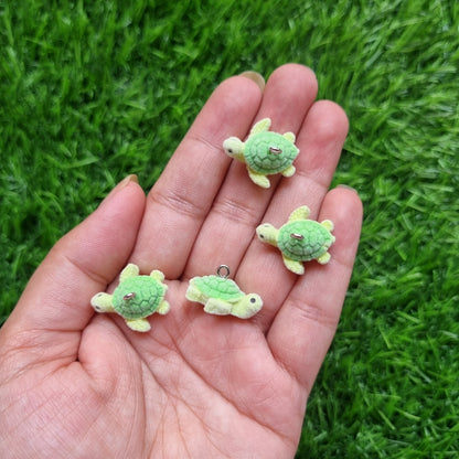 Flocky Turtle Charm