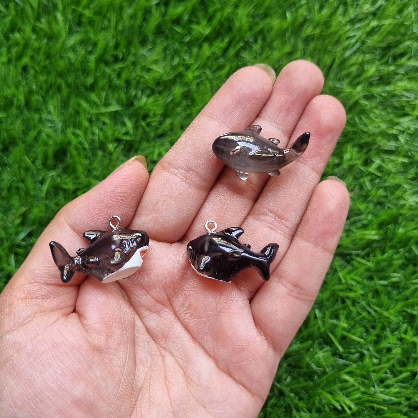 Resin Shark Charm