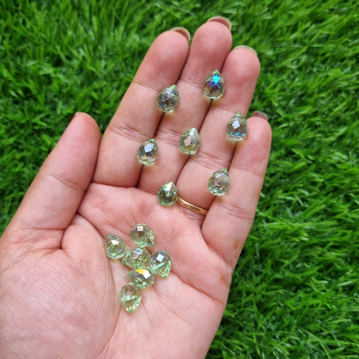 Glass Beads - Drop