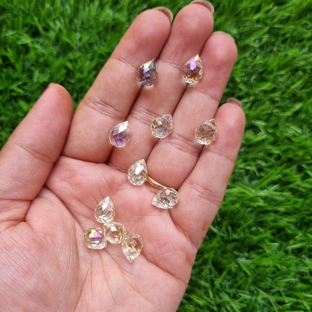 Glass Beads - Drop