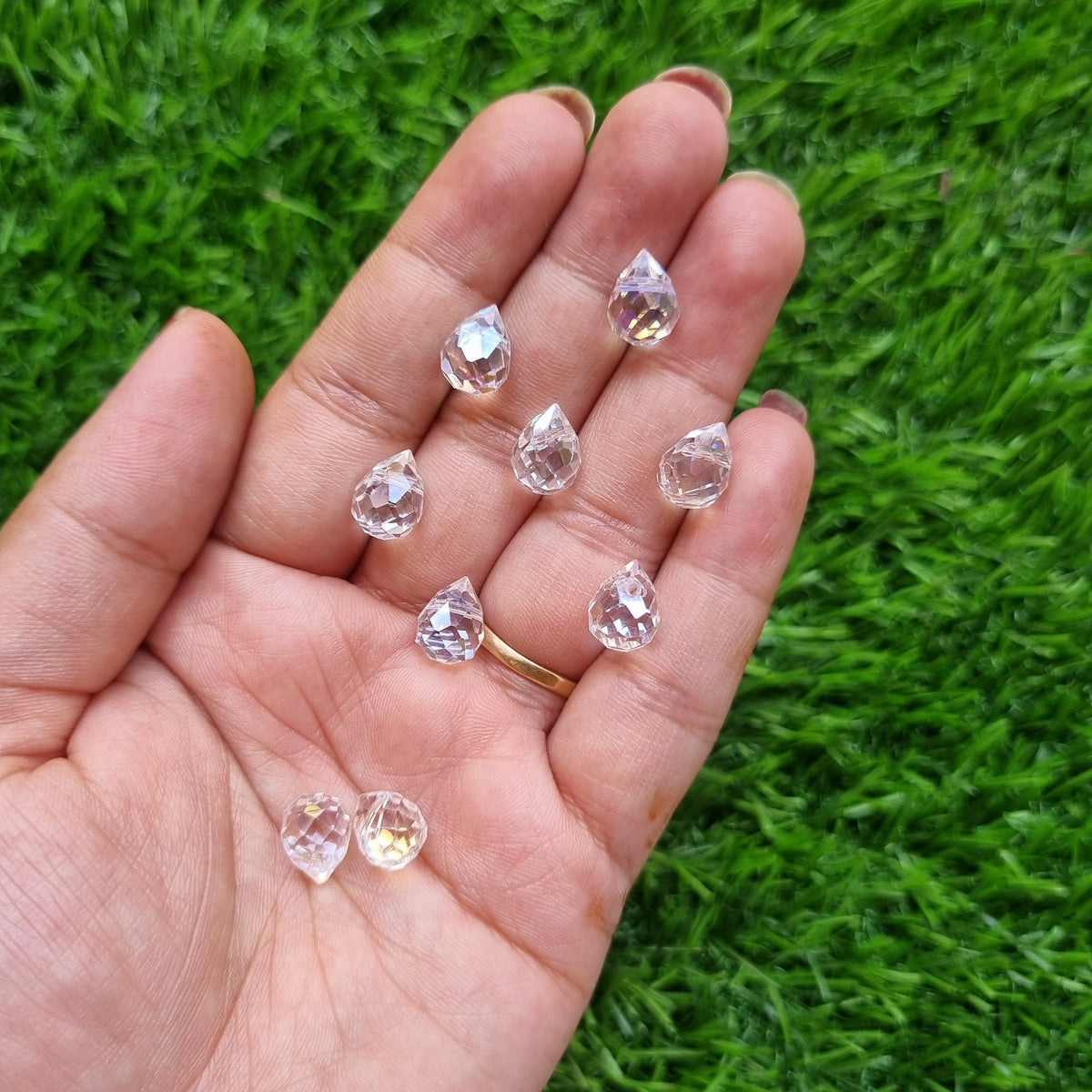 Glass Beads - Drop