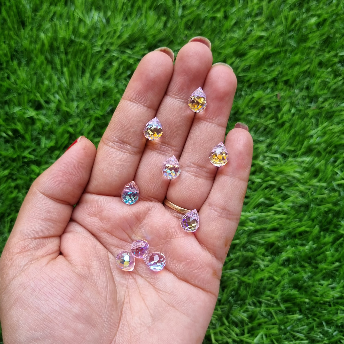 Glass Beads - Drop