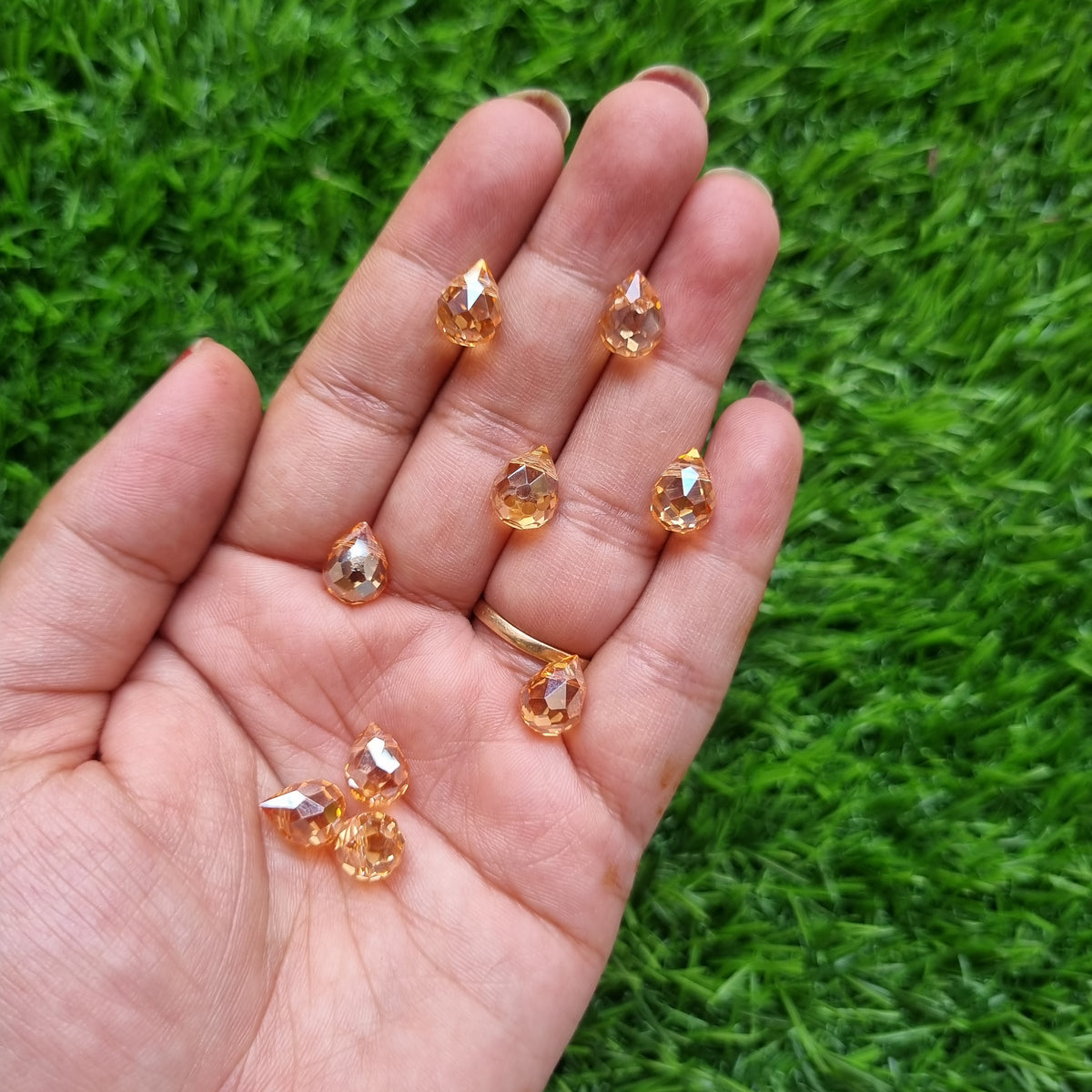 Glass Beads - Drop