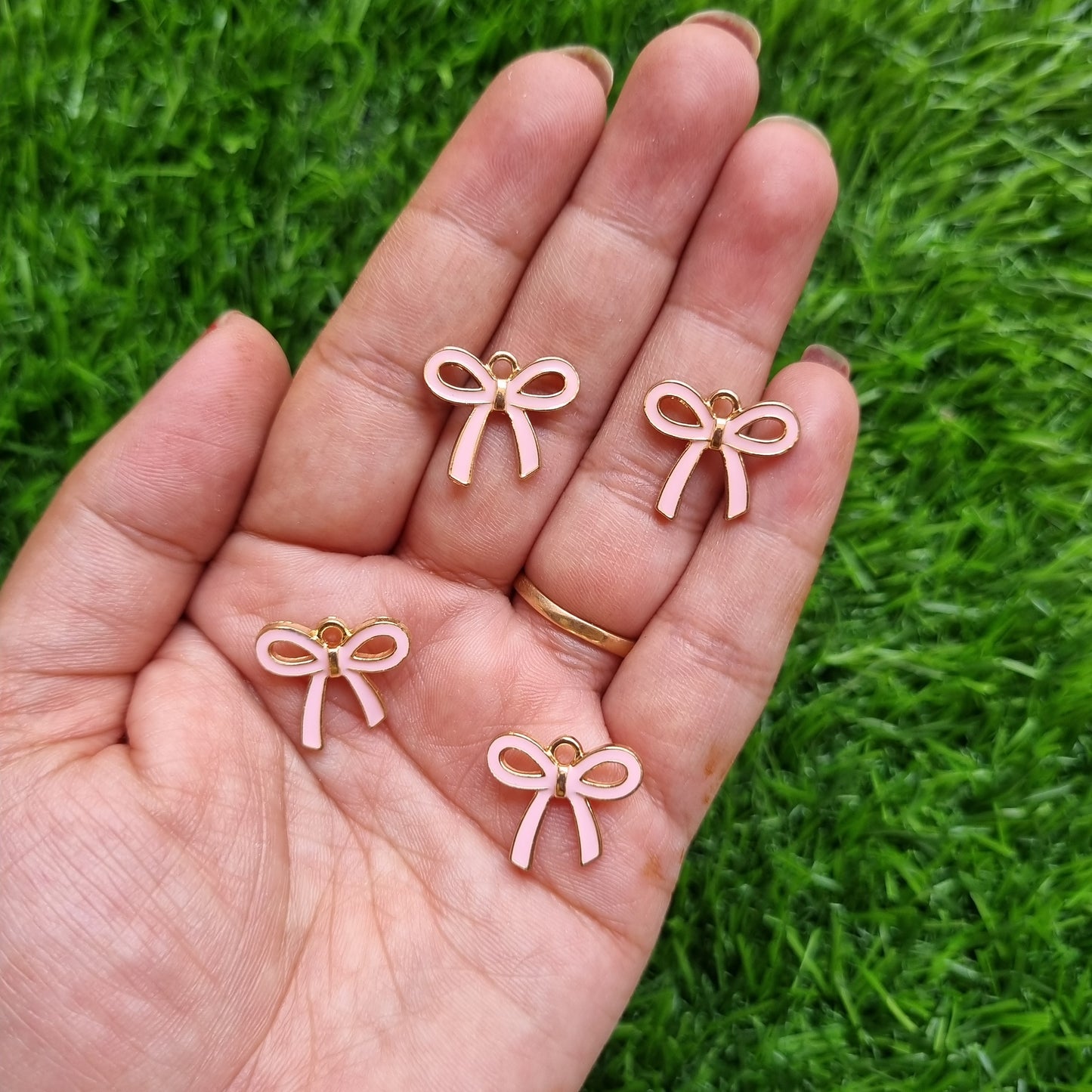 Enamel Charm - Bow