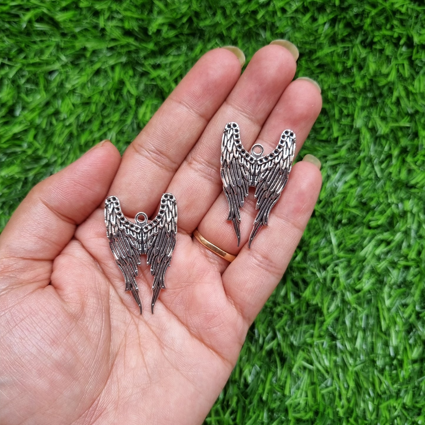Metal Charm- Angel Wing
