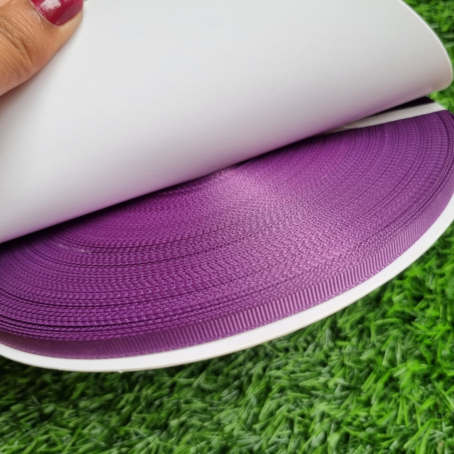 Plain Gross Grain Ribbon 6mm
