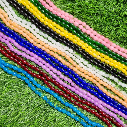 Glass Beads - Oval Shape