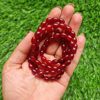 Glass Beads - Oval Shape