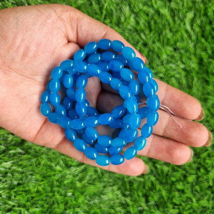 Glass Beads - Oval Shape