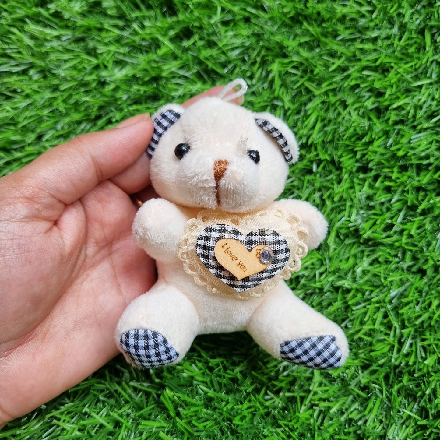 Fabric Charm - Teddy