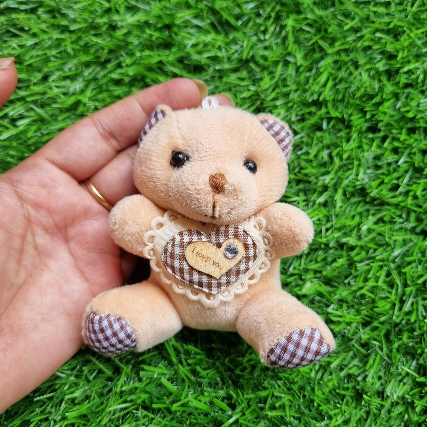 Fabric Charm - Teddy