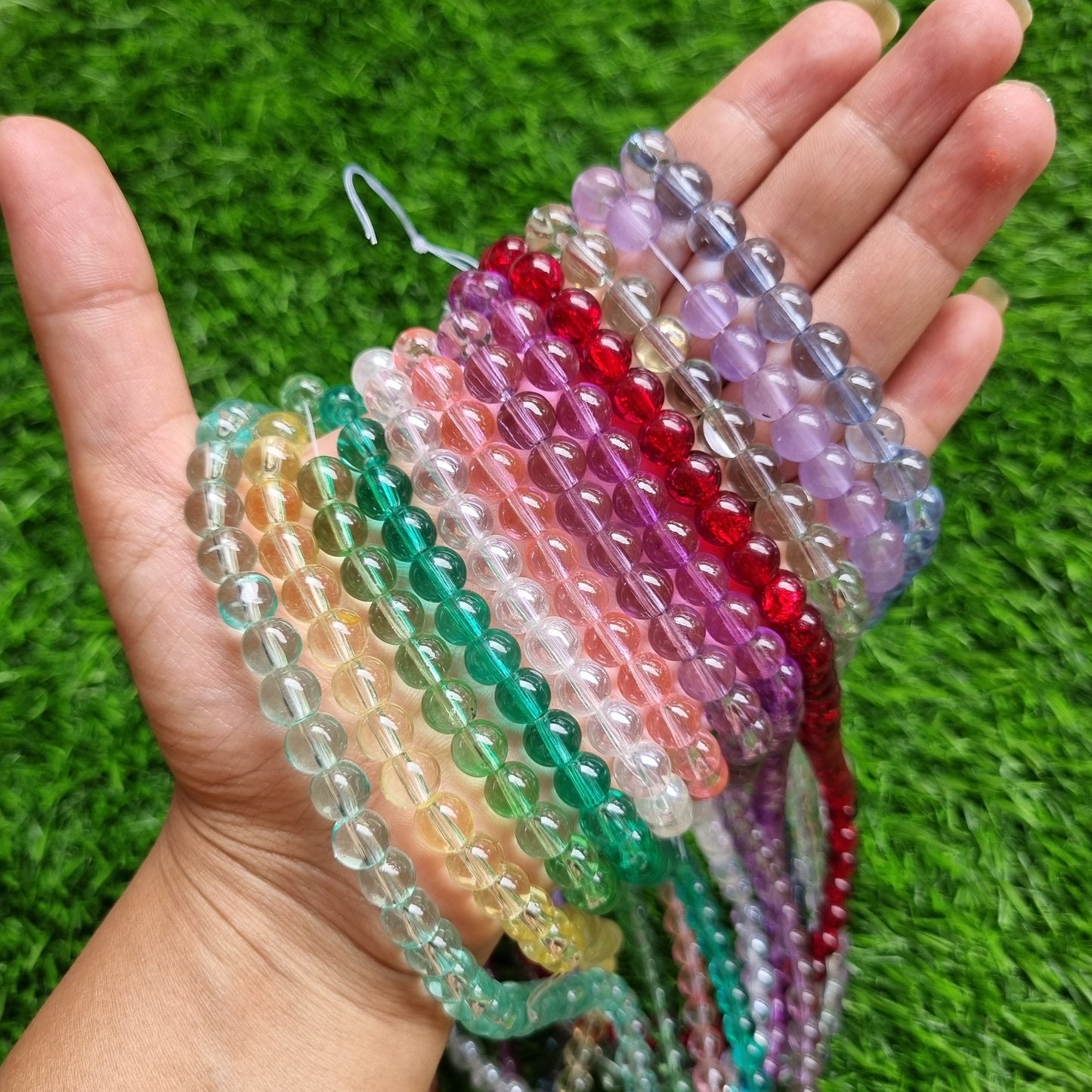 Glass Beads - Transparent Colored
