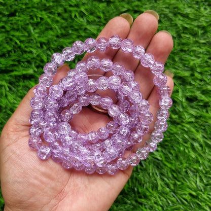 Glass Beads - Crackle