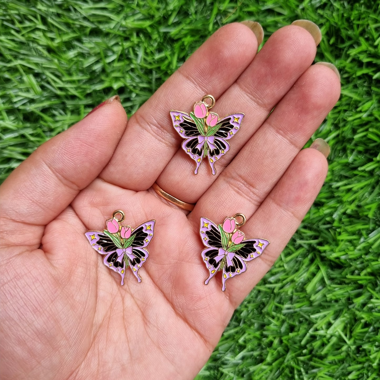 Enamel Charm - Butterfly