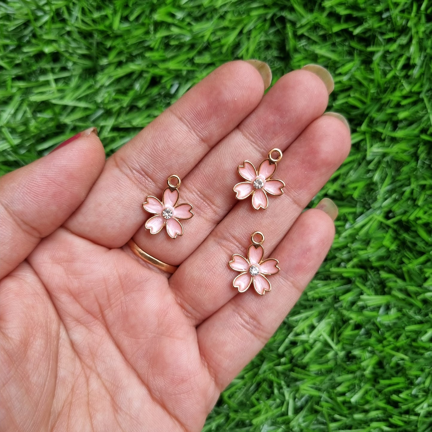 Enamel Charm - Flower