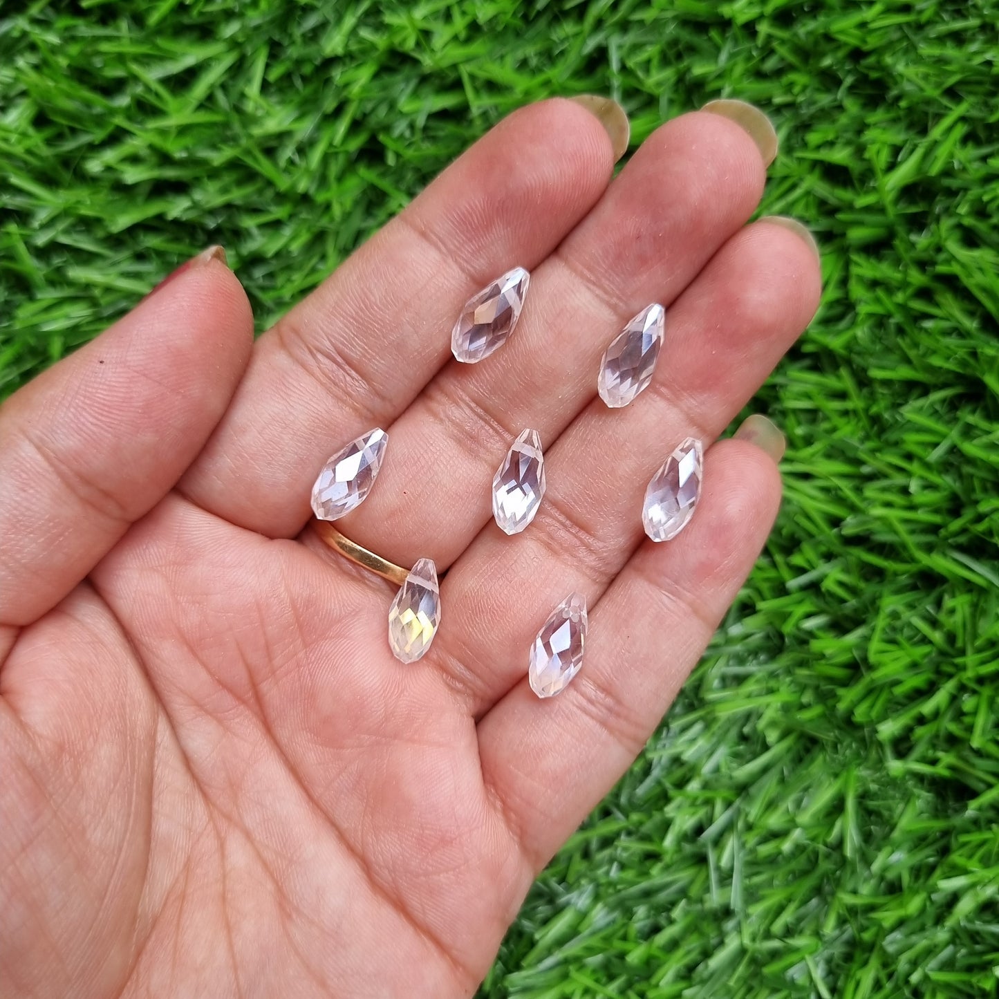 Glass Beads - Drop