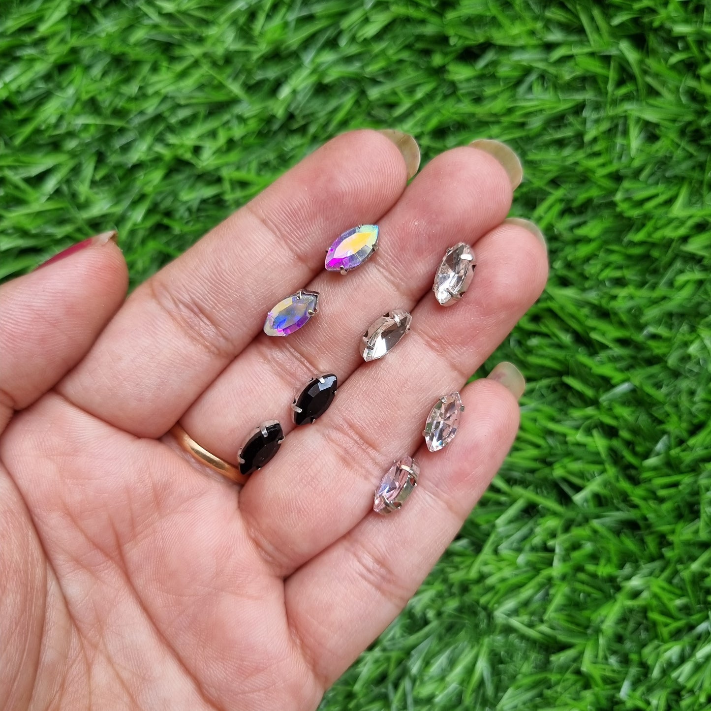 Sew-on Stones / Rhinestones - Eye Shape