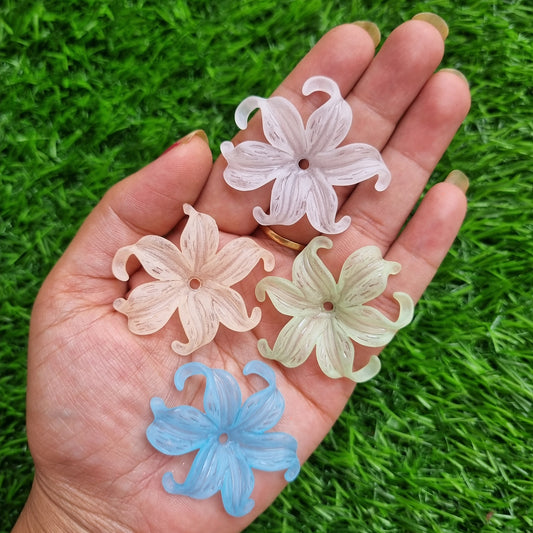 Acrylic Frost Flower Caps