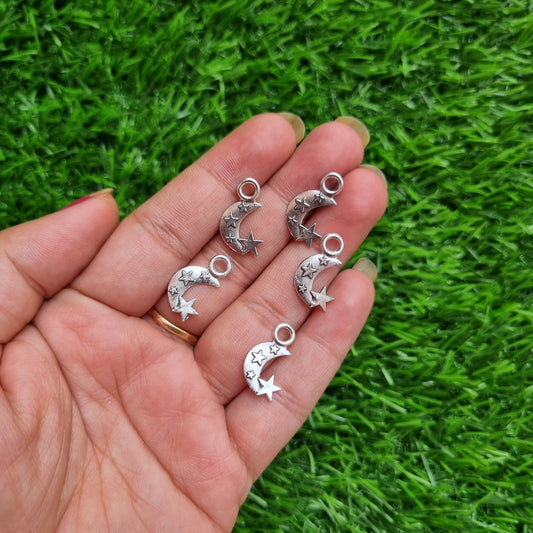Metal Charm - Moon